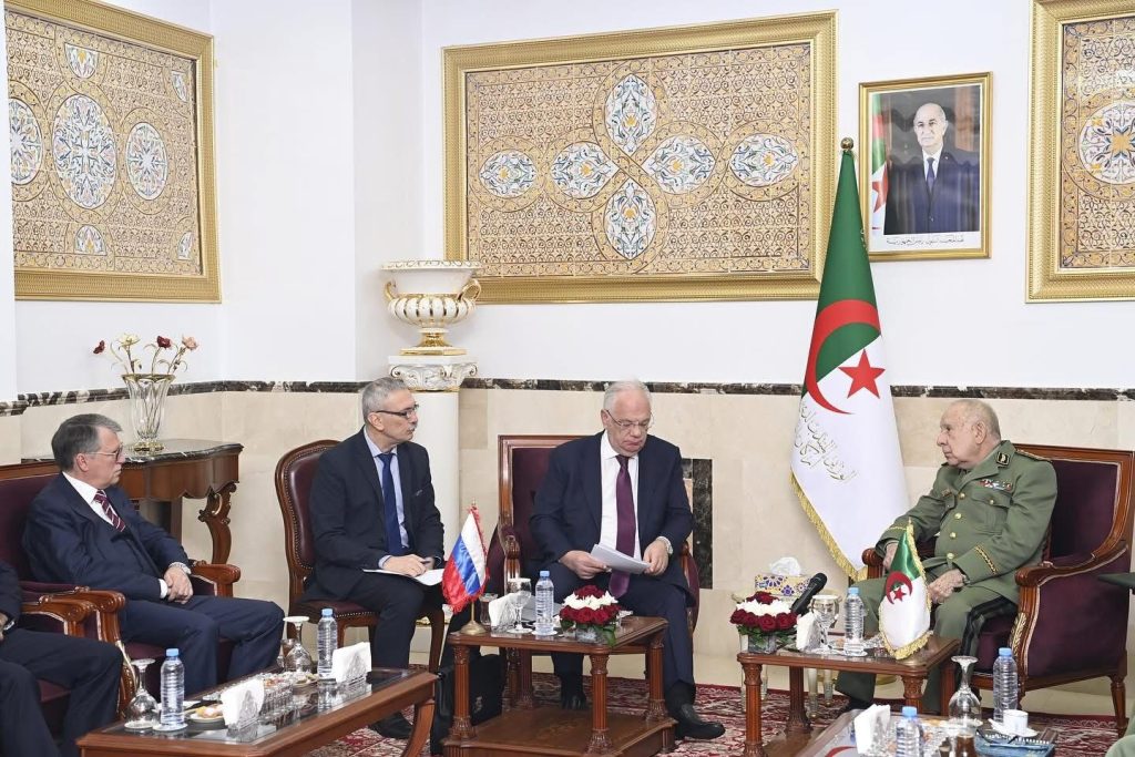 مسؤول روسي رفيع في ضيافة السعيد شنقريحة
