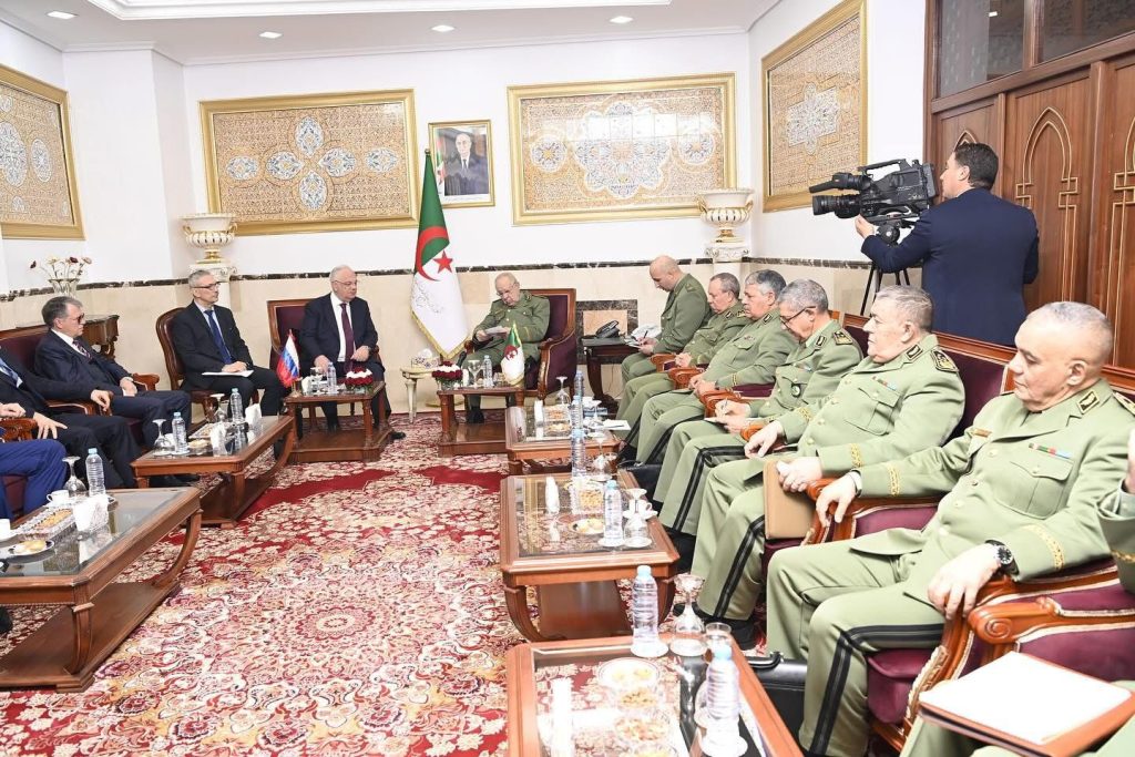 مسؤول روسي رفيع في ضيافة السعيد شنقريحة