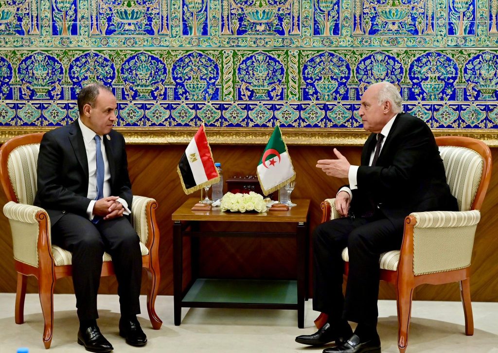 وزير الخارجية الجزائري يناقش  مع نظيره المصري العلاقات الثنائية والقضايا الراهنة