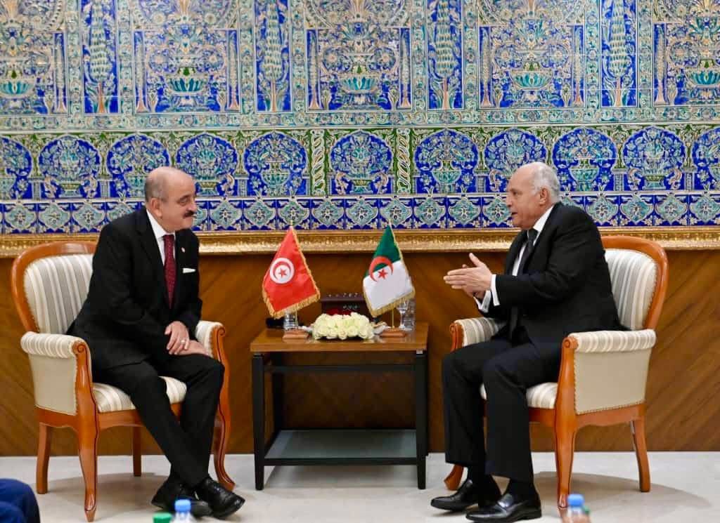مستجدات الأوضاع في الجوار الإقليمي المشترك محور نقاش وزير الخارجية الجزائري ونظيره التونسي