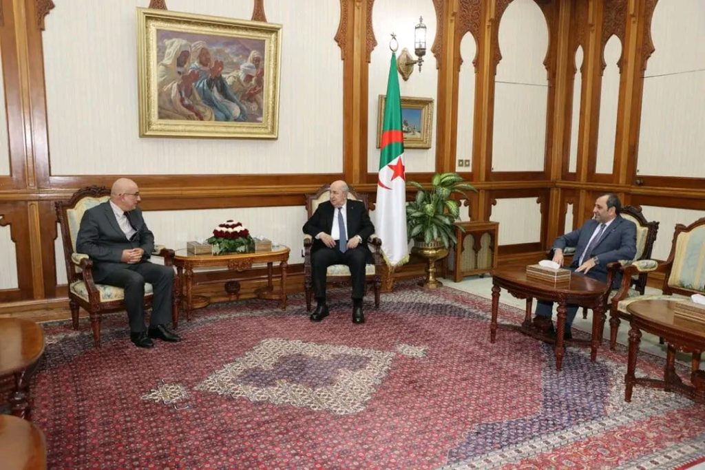 الأمين العام للمحافظة السامية للأمازيغية في ضيافة الرئيس تبون
