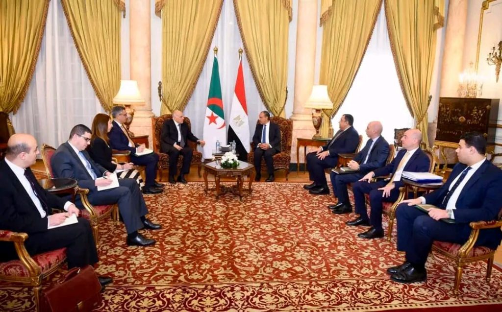 مستجدات الأوضاع الإقليمية والدولية محور محادثات عطاف ونظيره المصري