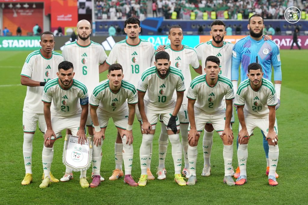 مهرجان أهداف جزائري في شباك البحرين  1/5 (كأس العرب )