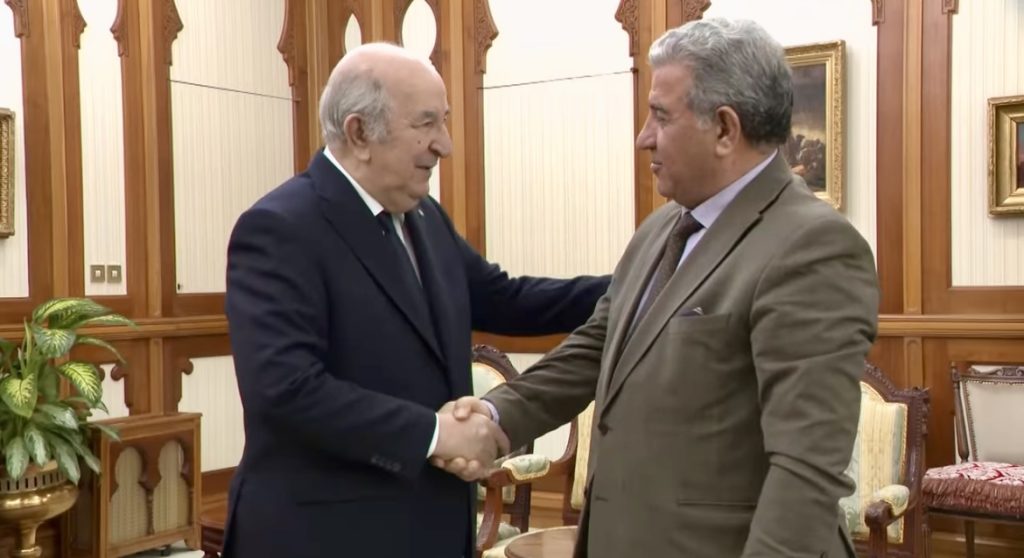 رئيس حزب الفجر الجديد في ضيافة الرئيس تبون