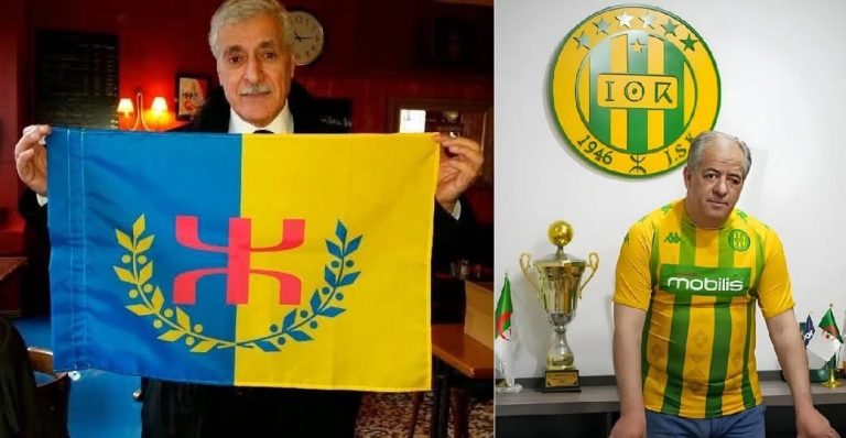 رئيس شبيبة القبائل يلقن الخائن فرحات مهني درساً!
