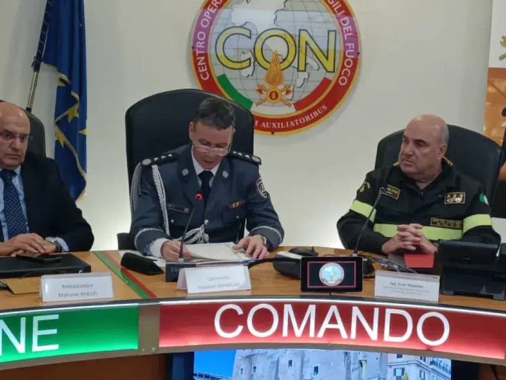لتبادل الخبرات التقنية والتجارب الميدانية.. وفد من الحماية المدنية الجزائرية في إيطاليا