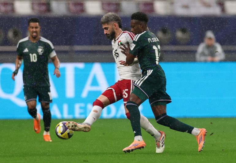 إلغاء مباراة الإمارات والسعودية