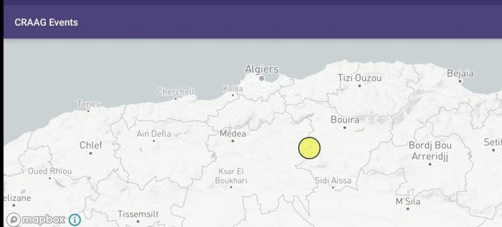 هزة أرضية تضرب وسط الجزائر.. وهذه شدتها!
