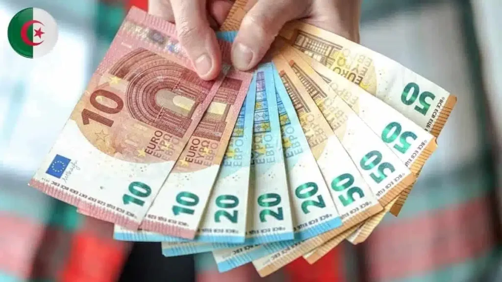 أسعار اليورو والدولار مقابل الدينار الجزائري في السوق الموازية