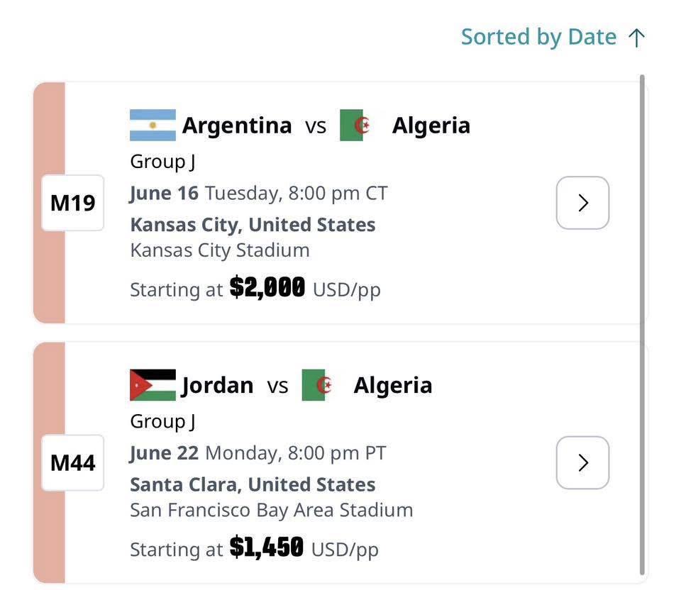 تذاكر مباريات كأس العالم 2026.. طلبات تفوق التوقعات وهذه هي الأسعار المطروحة!