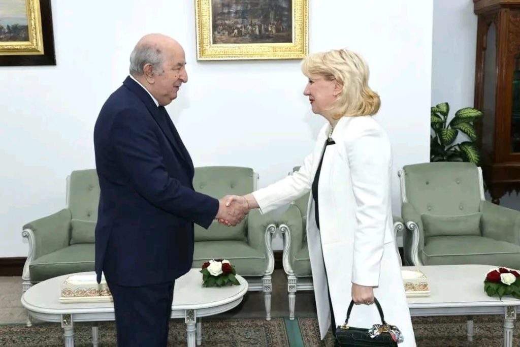 سفيرة جمهورية صربيا تؤدي زيارة وداع للرئيس تبون