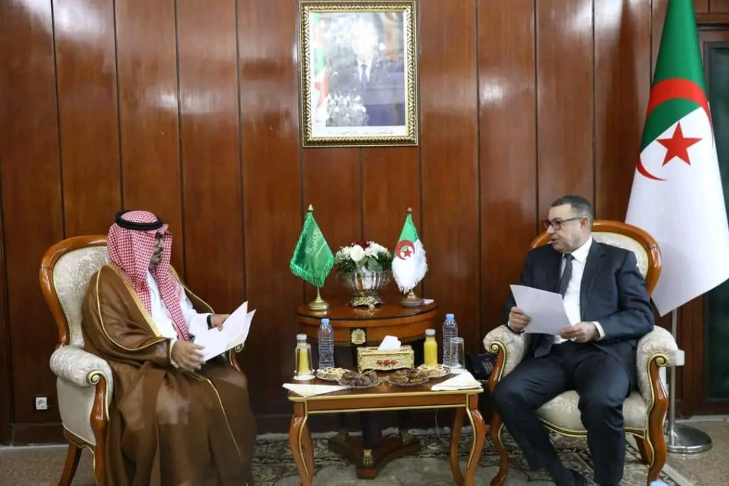 مباحثات ثنائية لتعزيز التعاون على محور الجزائر والسعودية