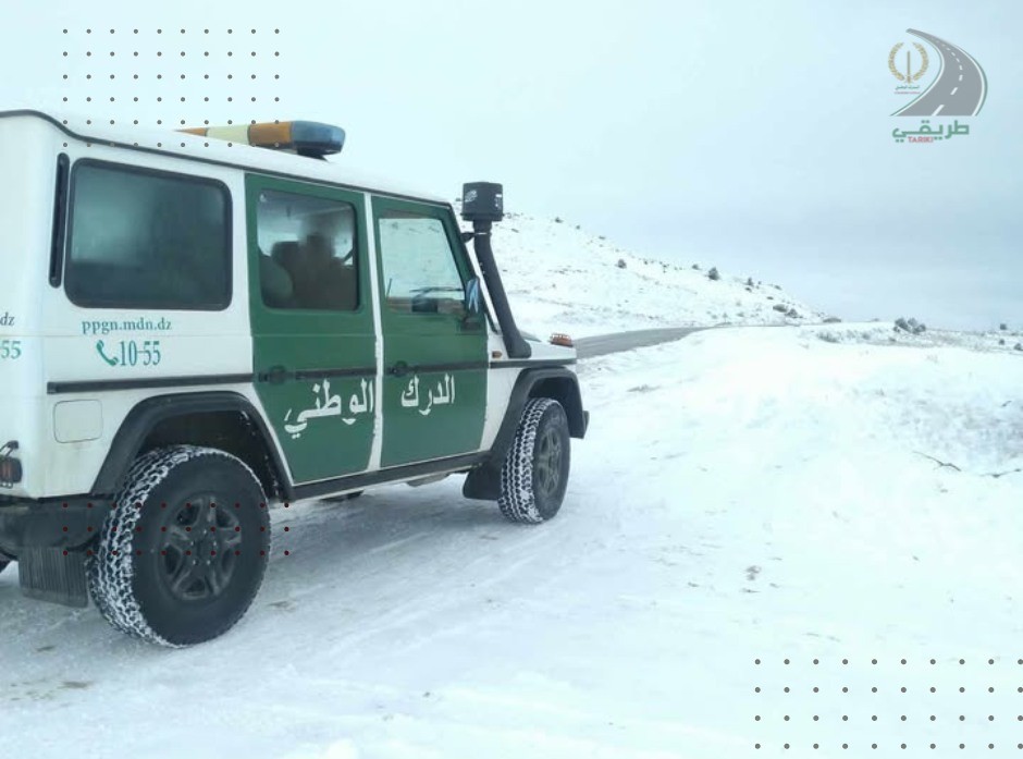 التقلبات الجوية تتسبب في غلق عدة طرق وطنية بالجزائر