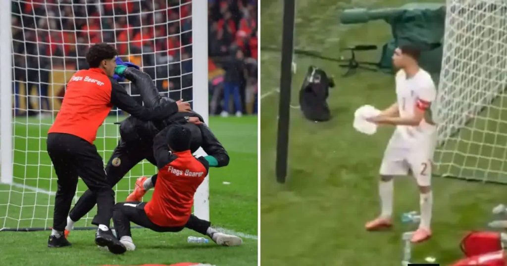 مهزلة سرقة المنشفة تتكرر في ملاعب المغرب ! .. ما القصة؟