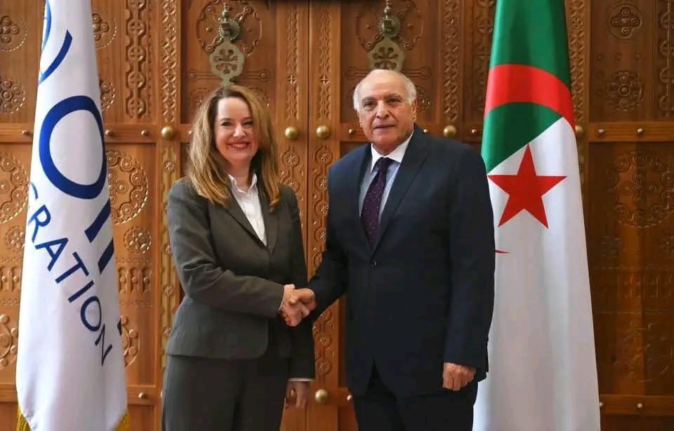 الجزائر والمنظمة الدولية للهجرة تبحثان سبل توطيد التعاون