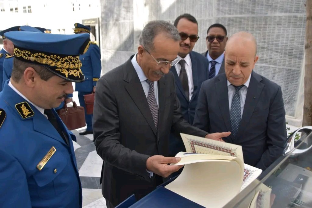 وفد شرطي موريتاني رفيع المستوى يحل بالجزائر
