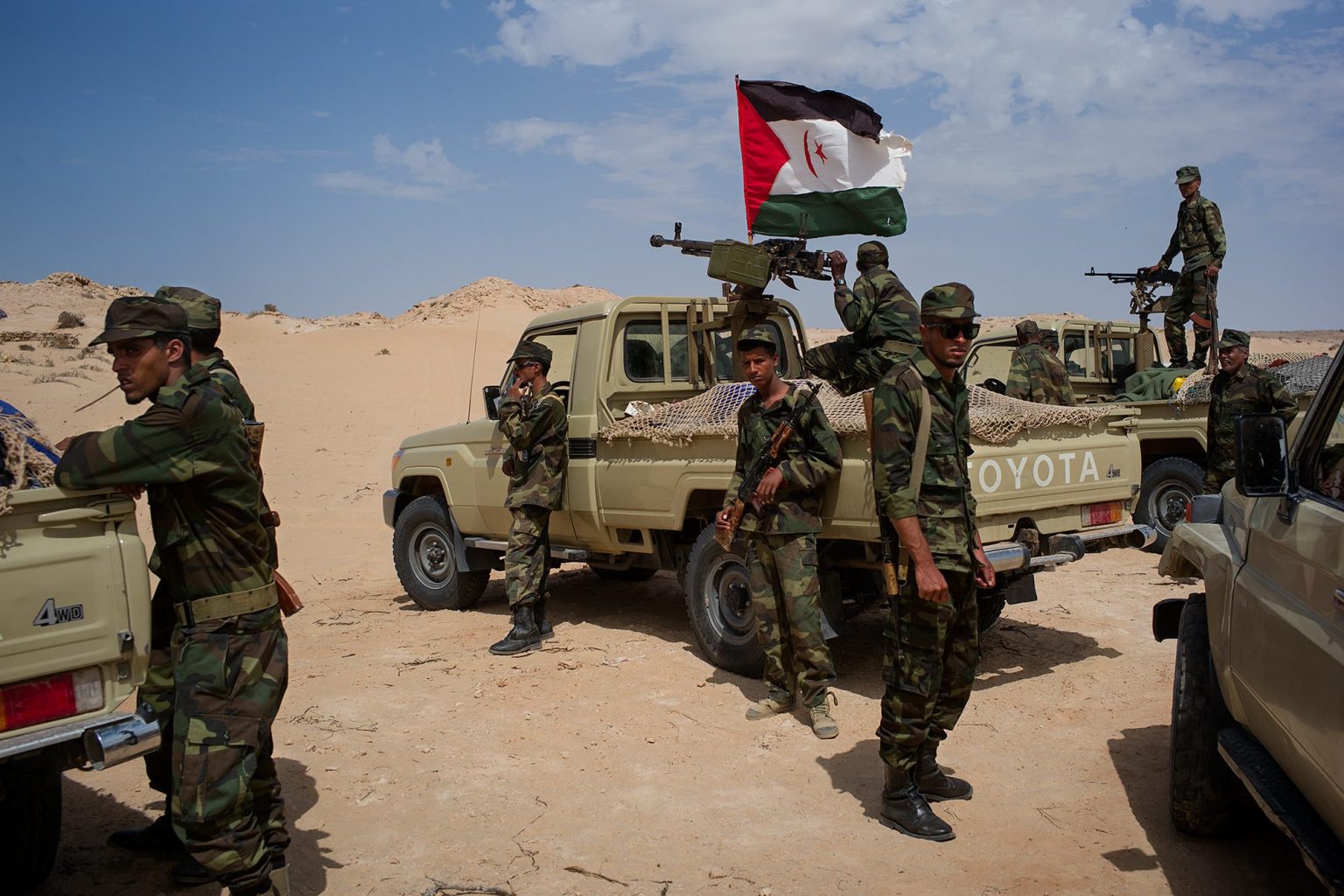 لليوم الثاني على التوالي.. الجيش الصحراوي يقصف مواقع عسكرية للاحتلال المغربي