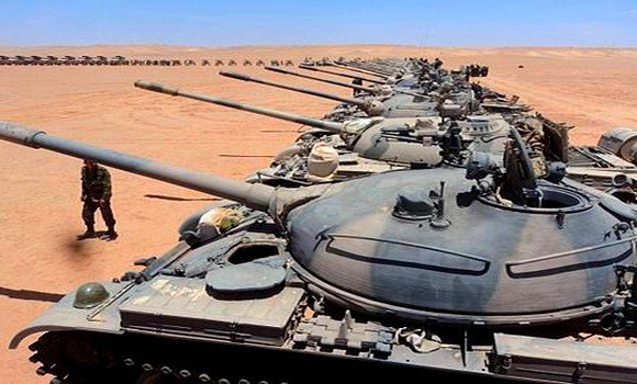 الجيش الصحراوي يقصف مواقع قوات الاحتلال المغربي بقطاع الكلتة