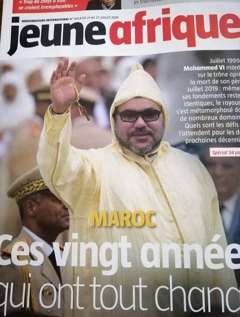 محمد السادس: مساهم سري “ومنسي “في مجموعة “Jeune Afrique”!