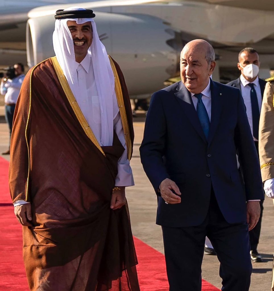 دولة قطر تجدد تأكيدها على الطابع الاستراتيجي لعلاقاتها مع الجزائر