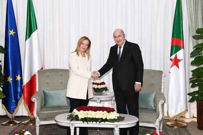 ميلوني في زيارة رسمية إلى الجزائر.. وهذا موعدها !