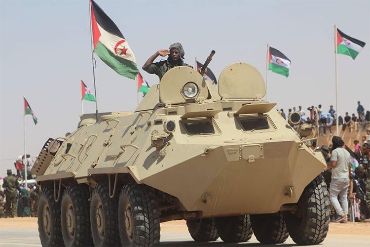 الجيش الصحراوي يستهدف مقر قيادة فيلق الاحتلال المغربي