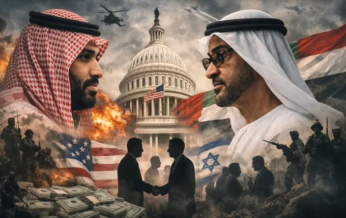 الإمارات تستنجد باللوبي الصهيوني في أمريكا لضرب السعودية!