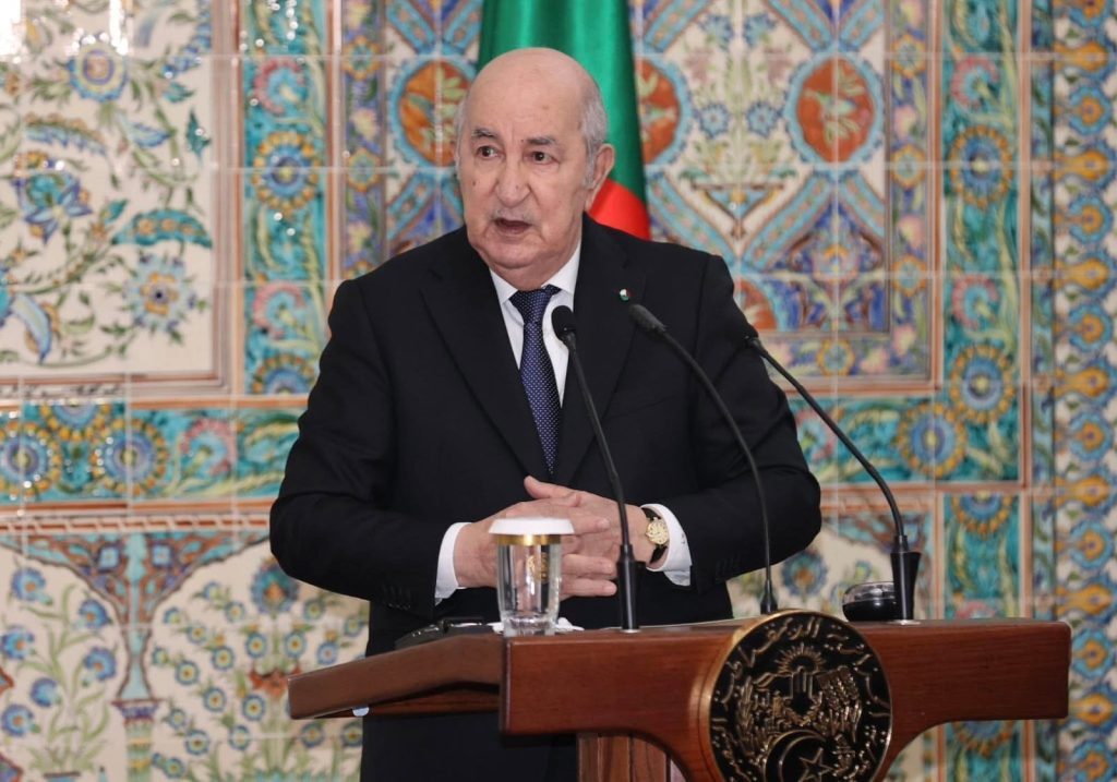 الرئيس الجزائري: العدّ التنازلي للشروع في تنفيذ مشروع أنبوب الغاز العابر للصحراء المارّ عبر أراضي النيجر