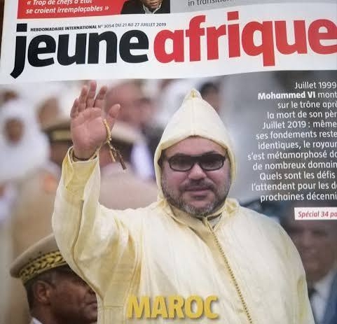 محمد السادس: مساهم سري “ومنسي “في مجموعة “Jeune Afrique”!