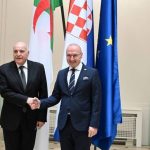 Attaf Discusses Prospects for Developing Bilateral Relations with His Croatian Counterpart