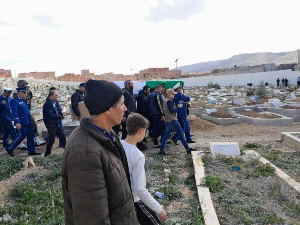 تبسة تودع فرسانها.. استقبال مهيب لثلاثة من شهداء الواجب