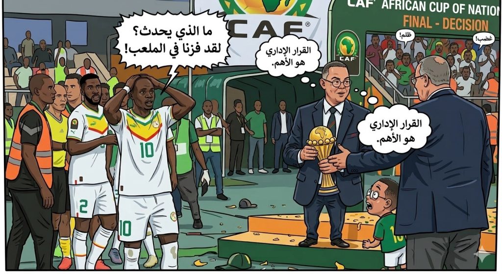 فضيحة تاريخية .. سحب كأس أفريقيا من السنغال ومنح البطولة للمغرب!