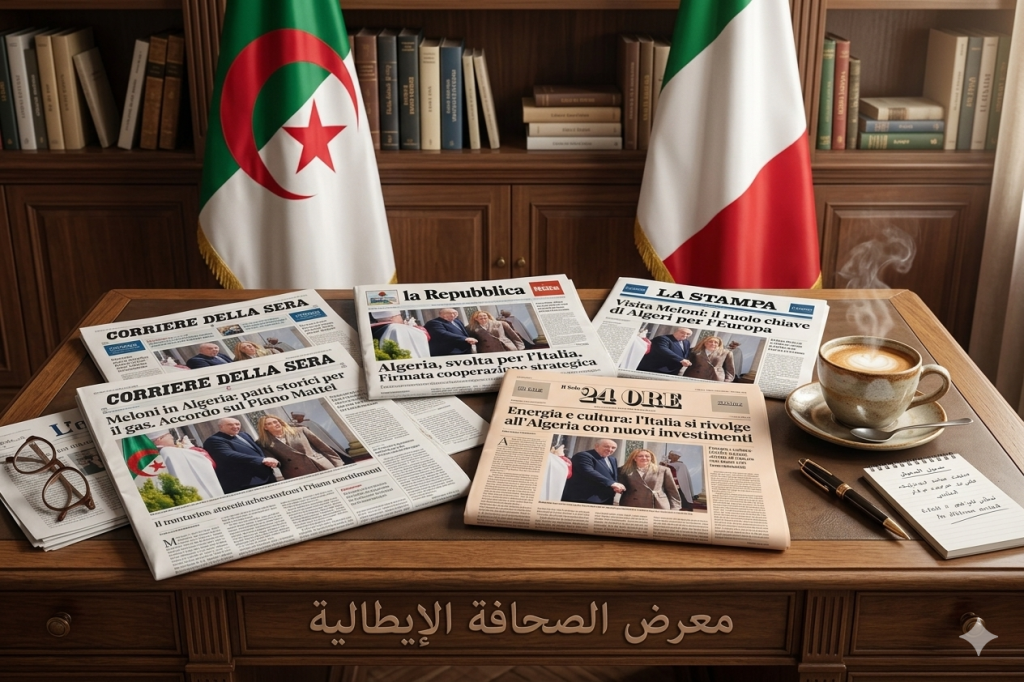 معرض الصحافة الإيطالية : تبون يتصدر عناوين الصحف.. “Amiamo l’Algeria”