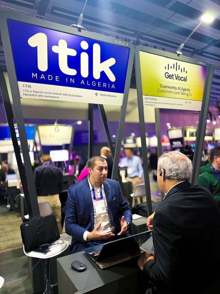 المنصة الاجتماعية الجزائرية 1tik تخطف الأنظار في المؤتمر العالمي للهاتف النقال MWC ببرشلونة.