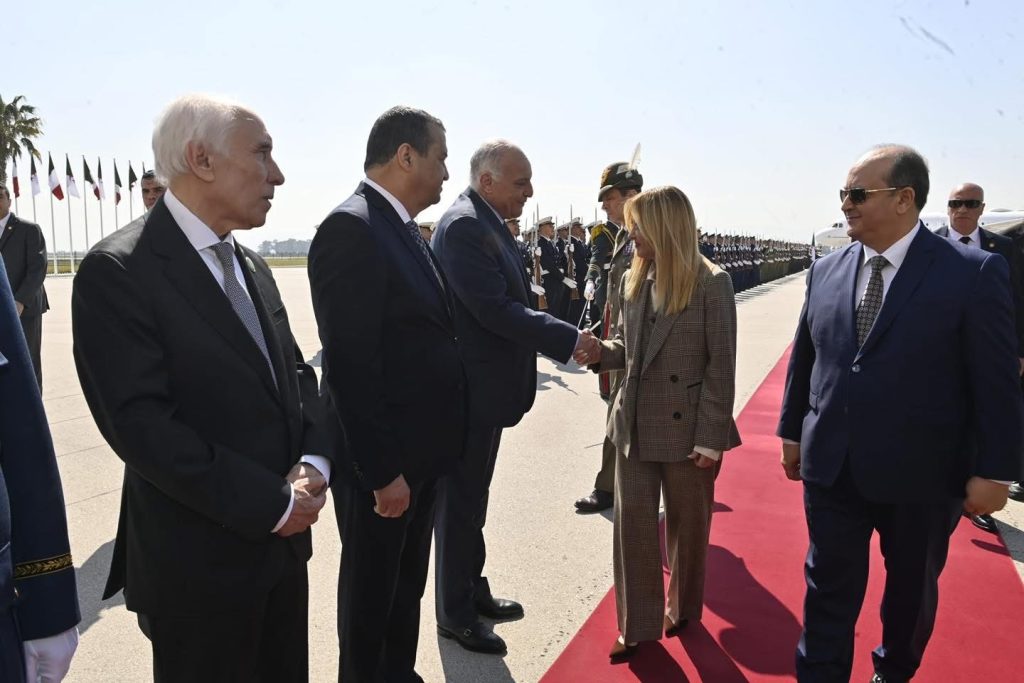 ميلوني تحل بالجزائر..(تغطية خاصة)