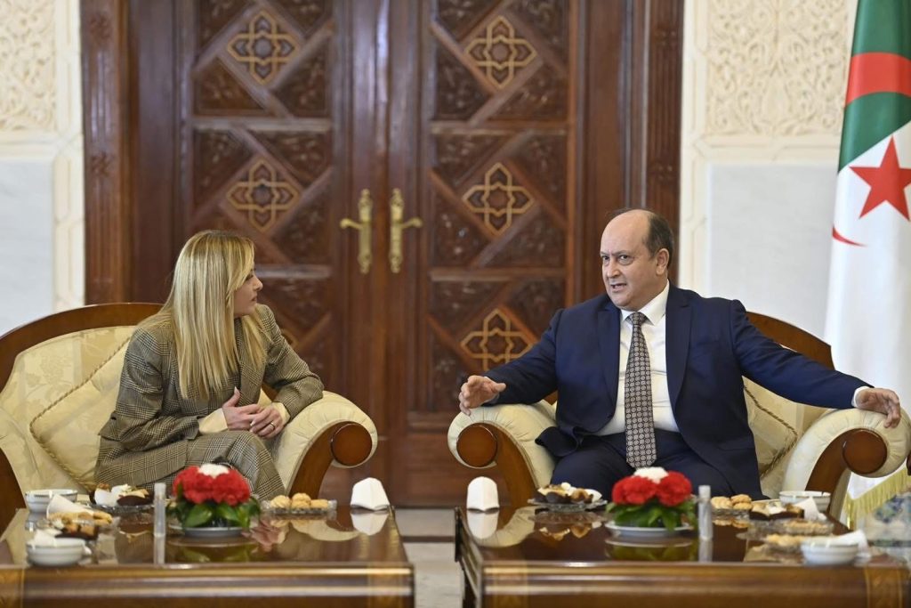 ميلوني تحل بالجزائر..(تغطية خاصة)