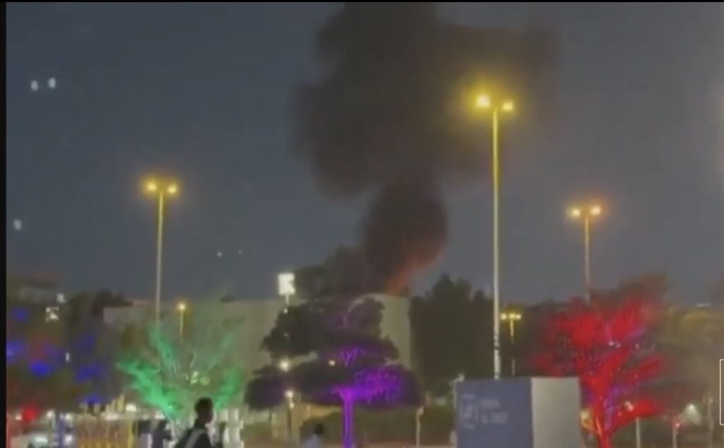 السفارة الأمريكية بدبي تحت القصف الإيراني