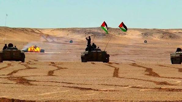الجيش الصحراوي يقصف مقر قيادة لقوات الاحتلال المغربي