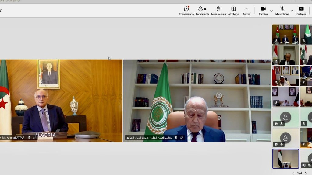 عطاف يشارك في اجتماع طارئ لوزراء الخارجية العرب  لبحث التصعيد العسكري في الشرق الأوسط والخليج العربي