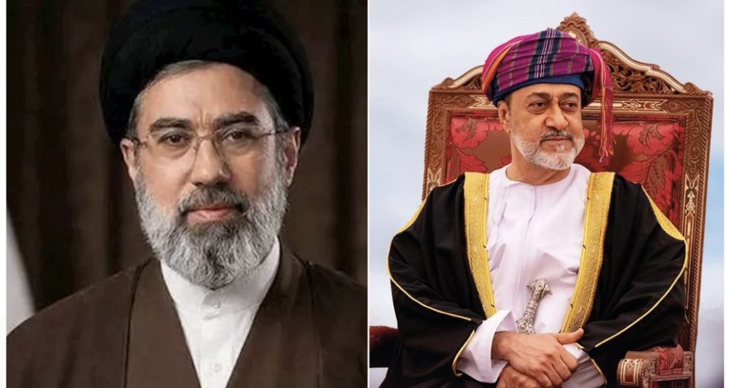 سلطان عمان يهنئ مجتبى خامنئي على تنصيبه خلفا لوالده