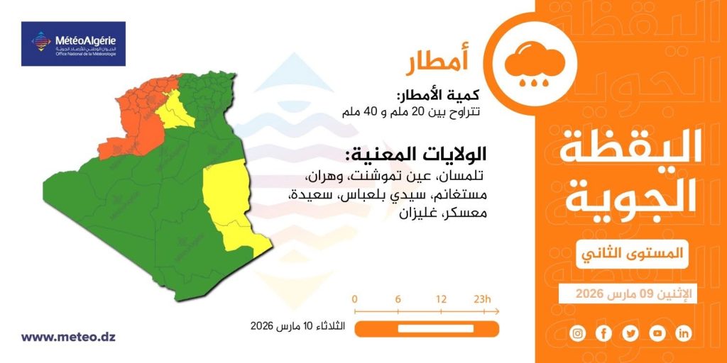 ثلوج كثيفة تجتاح الجزائر .. وهذه الولايات المعنية!