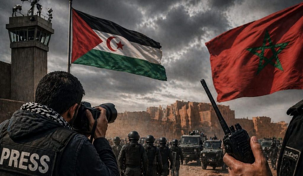 الاحتلال المغربي يواصل استهداف الإعلاميين الصحراويين بحملات ممنهجة