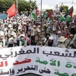 Marrakech: Protesters Burn Israeli Flag, Demand Expulsion of Settlers
