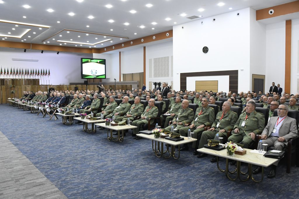 ‏الفريق أول السعيد شنڨريحة يشرف على افتتاح أشغال ملتقى وطني حول  سلسلة الإسناد اللوجستي العملياتي