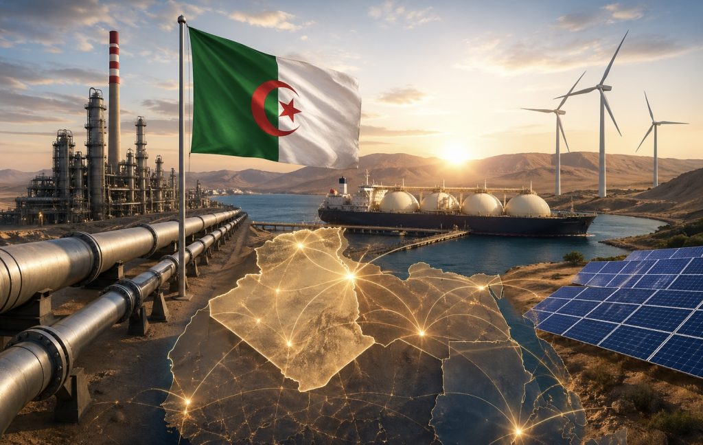 الجزائر تعتزم التحول إلى قطب طاقوي إقليمي في 2030