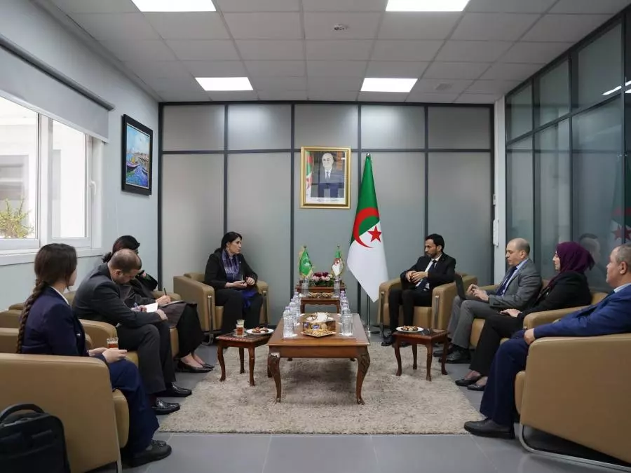 Ouadhah Meets AU Commission Deputy to Boost Innovation Cooperation Across Africa
