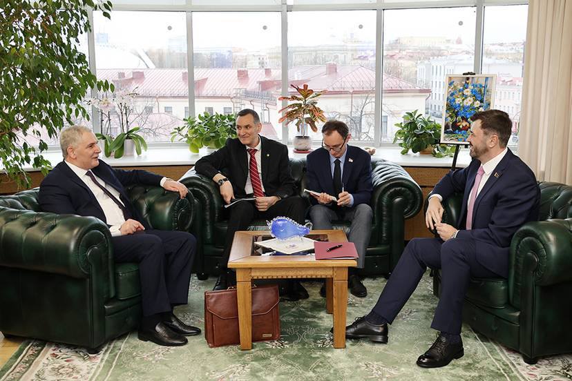 Algerian Ambassador to Belarus Meets with First Deputy Foreign Minister in Minsk