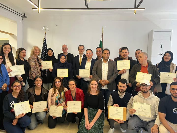 US Embassy Algiers Concludes “English for Journalism” Program with Interactive Press Conference