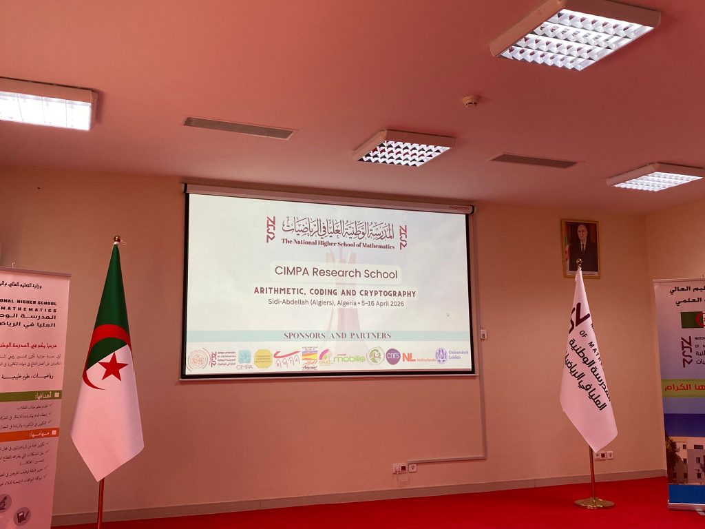 Algerian-Dutch Mathematical Collaboration: International Experts Convene at ENSM for CIMPA Program