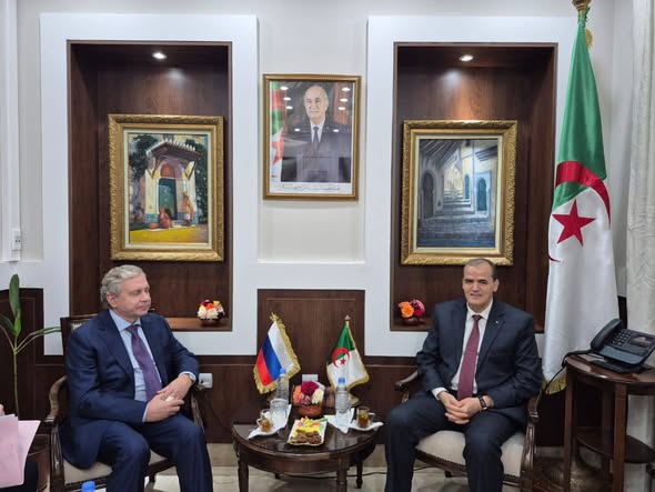 Trade Minister Kamal Rezig Hosts Sergei Cheryomin
